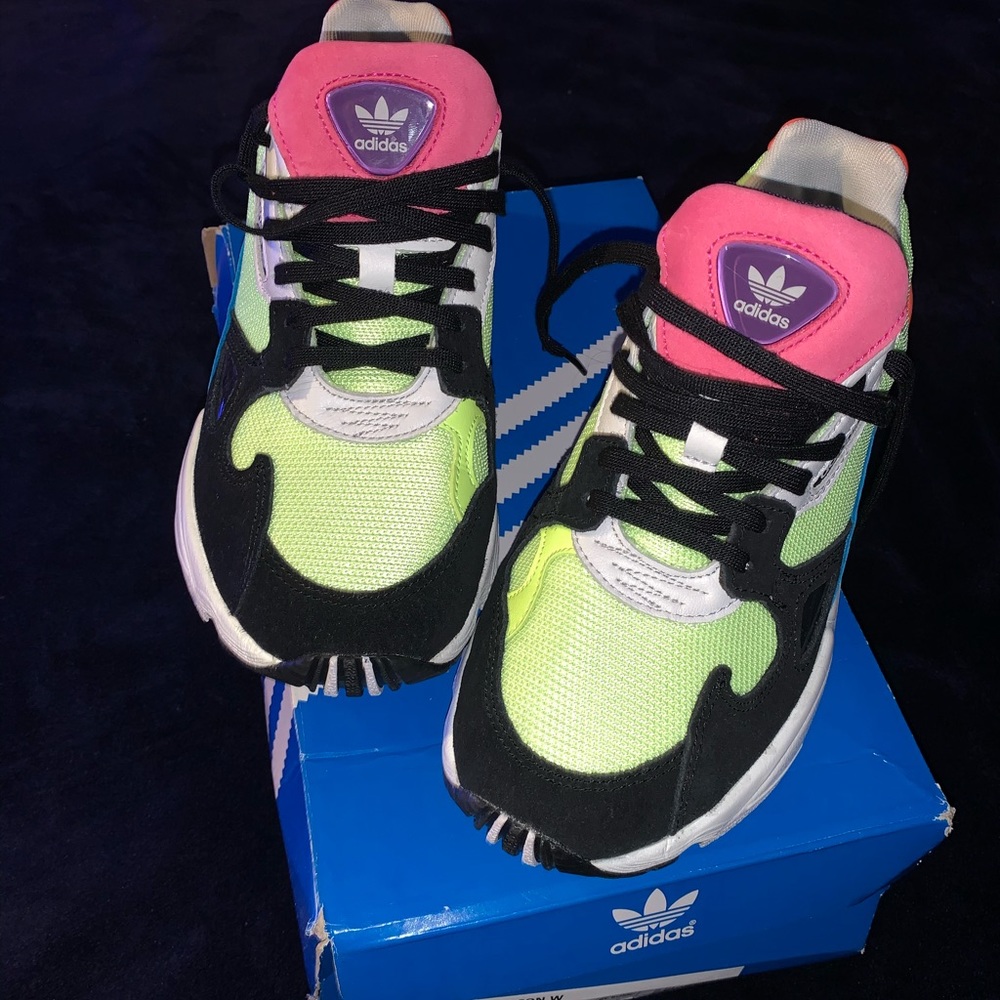 Adidas Originals Falcon Neon Sneakers